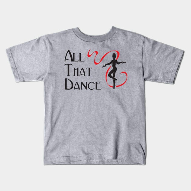 ATD logo Kids T-Shirt by allthatdance